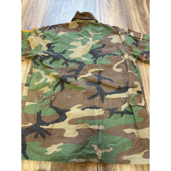 US CAMOUFLAGE MENS JACKET SIZE SMALL-REG YOUNG MARINES MILITARY - Picture 4 of 9